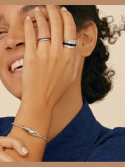 Quatre black edition wedding band