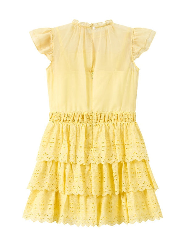 Rory embroidered mini dress