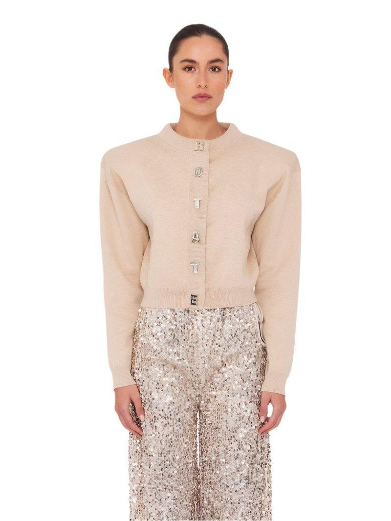 Firm knit cardigan