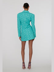3D JACQUARD BLAZER فستان