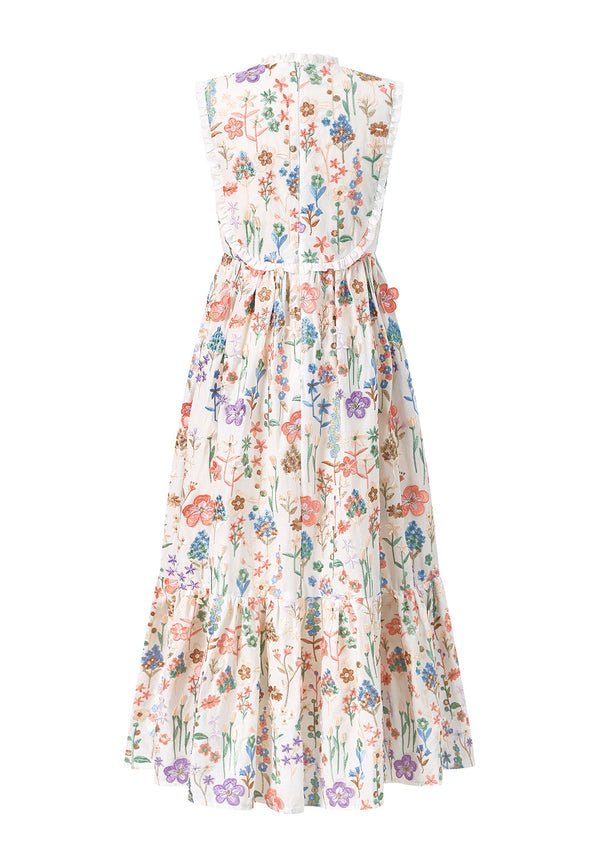 SERENA EMBROIDERED MAXI DRESS