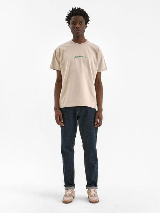 Signature watercolor t-shirt beige
