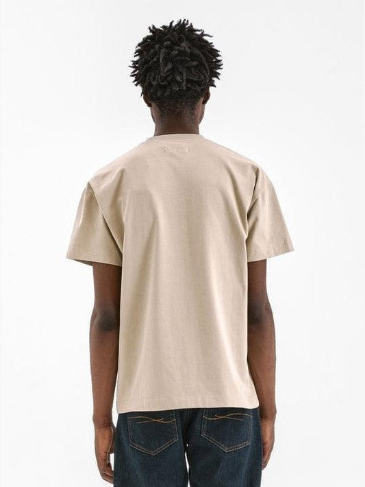 Signature watercolor t-shirt beige