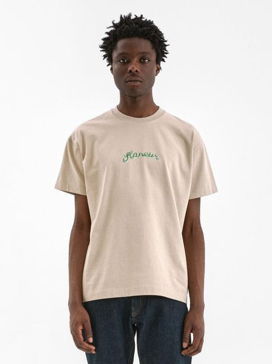Signature watercolor t-shirt beige