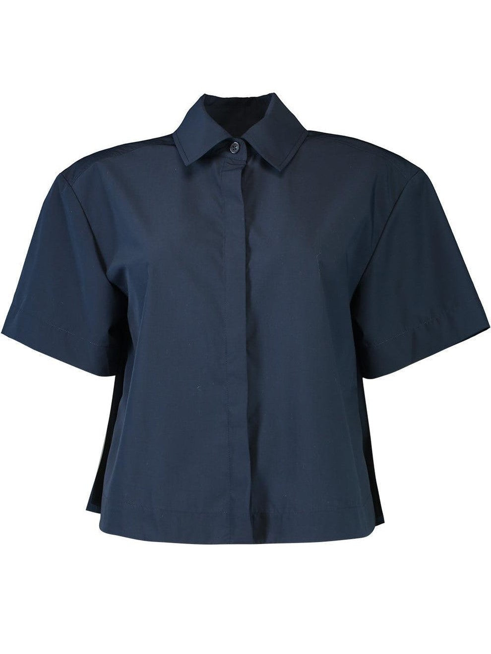 Bernie s/s pleated shirt