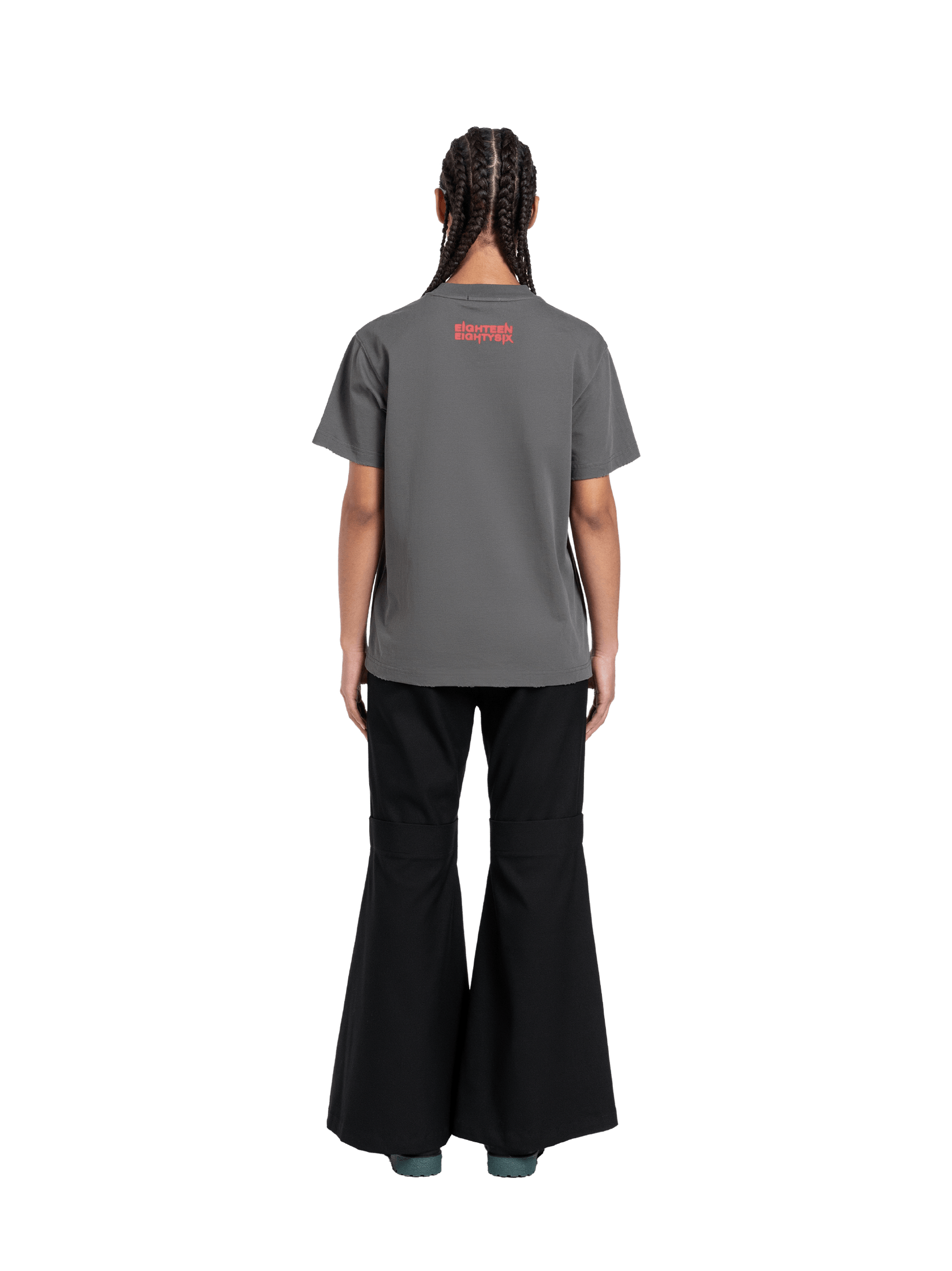 Nightmare graphic t-shirt - grey