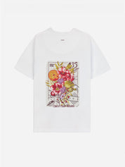 Summer stamped t-shirt