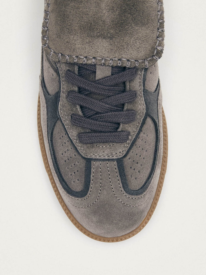 Tb.490 club suede dark grey leather sneakers