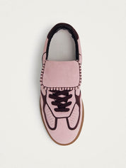 Tb.490 club suede pink leather sneakers