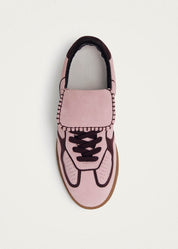TB.490 CLUB SUEDE PINK LEATHER SNEAKERS