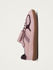 Tb.490 club suede pink leather sneakers