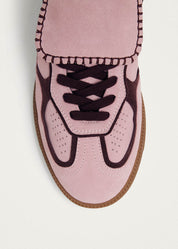 TB.490 CLUB SUEDE PINK LEATHER SNEAKERS