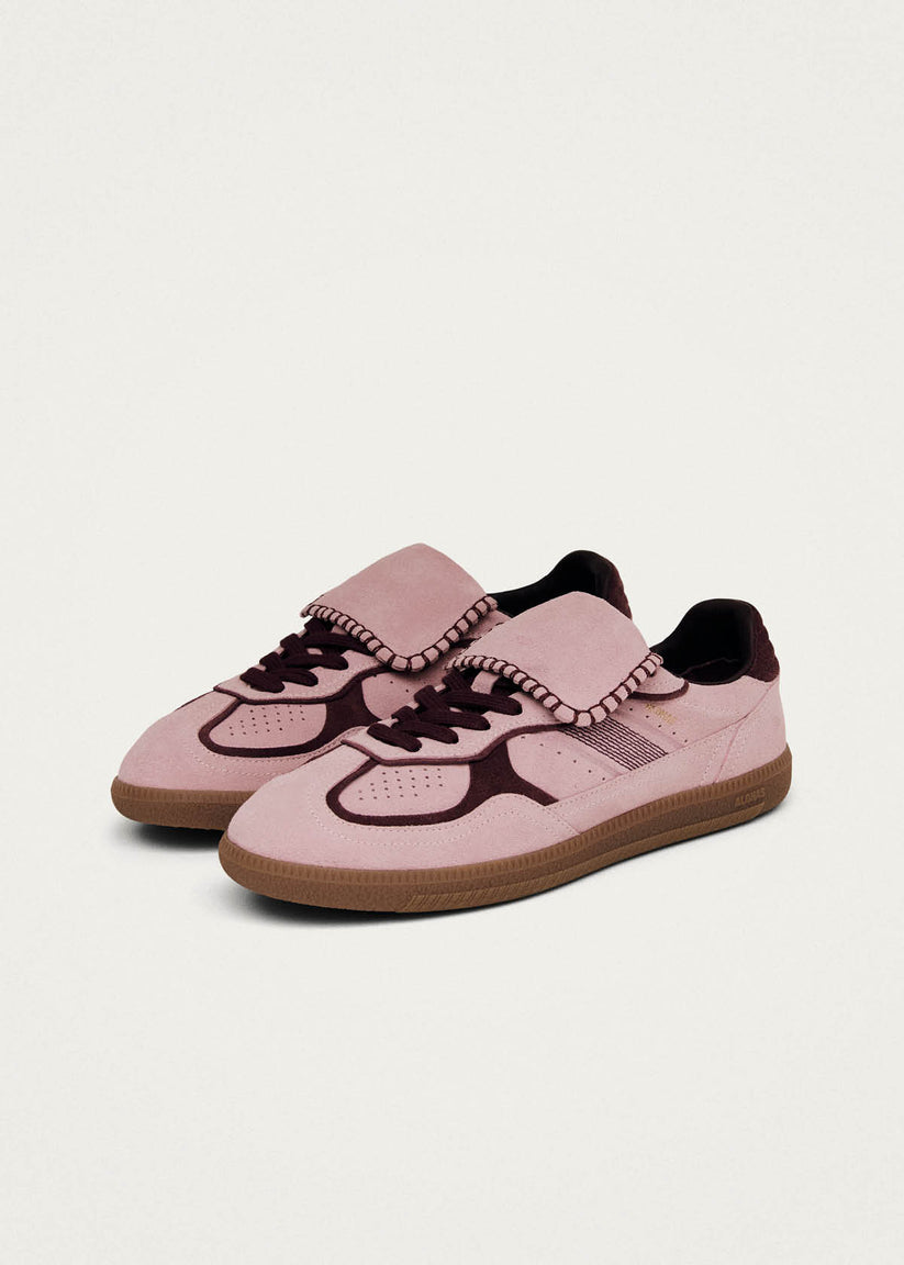 TB.490 CLUB SUEDE PINK LEATHER SNEAKERS