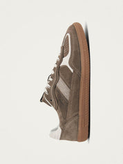 Tb.490 rife taupe leather sneakers