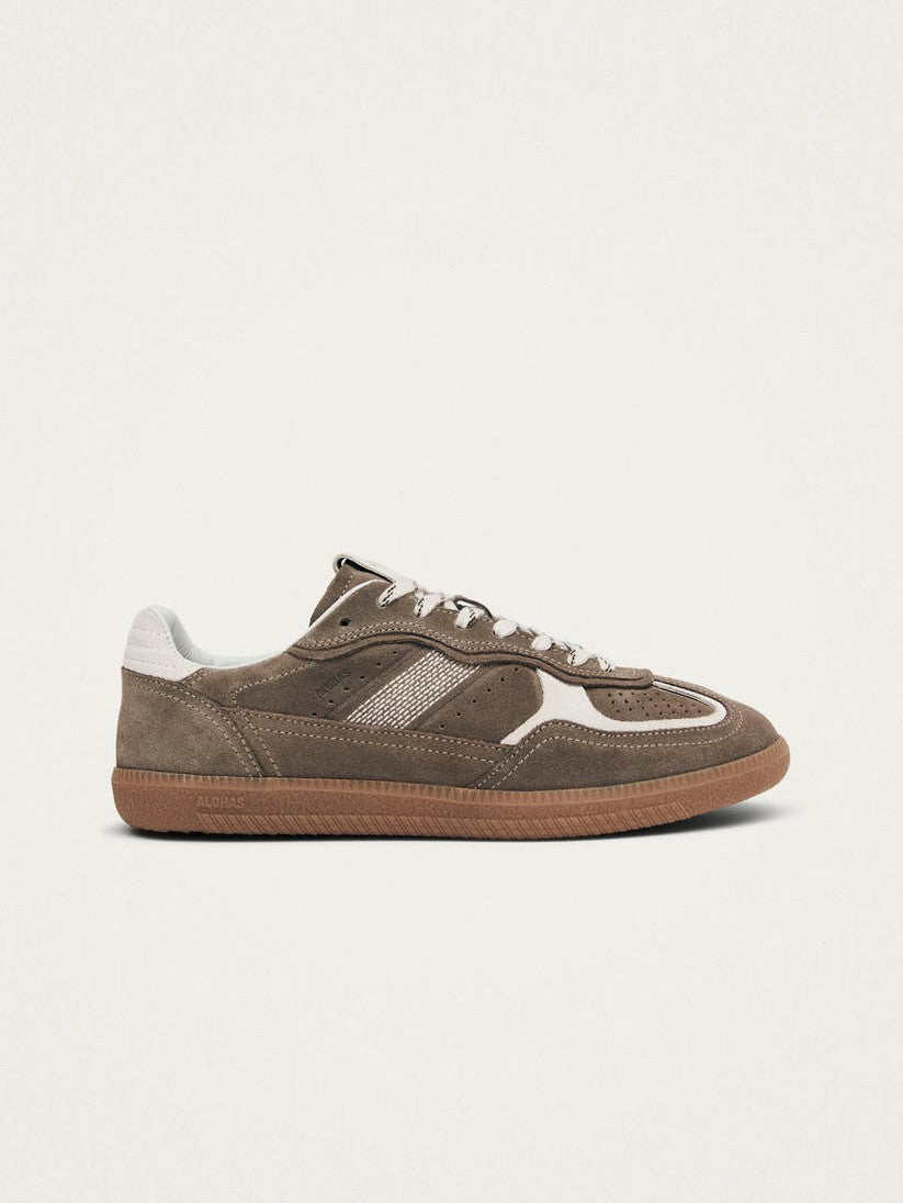 Tb.490 rife taupe leather sneakers