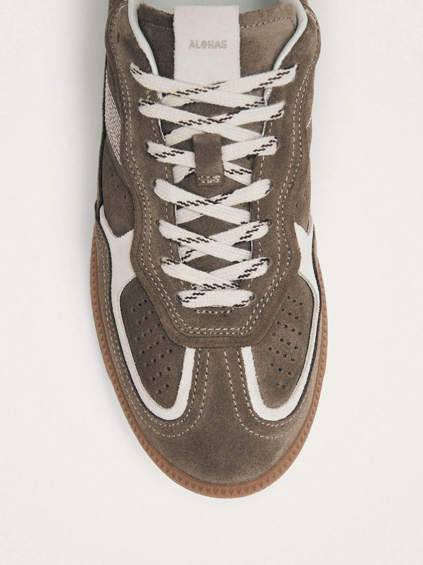 Tb.490 rife taupe leather sneakers