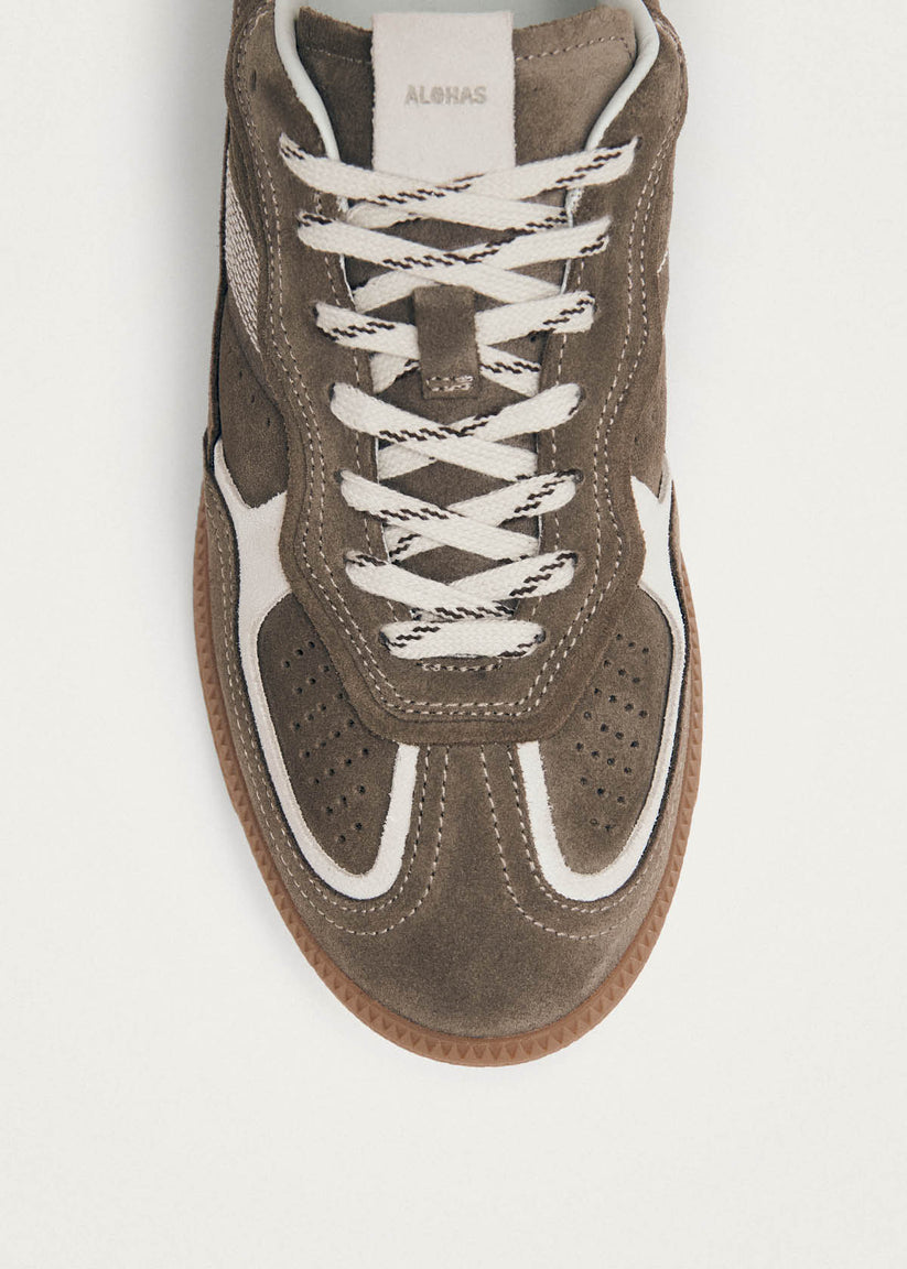 Tb.490 Rife Taupe Leather Sneakers