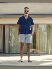 Terry short sleeve shirt navy