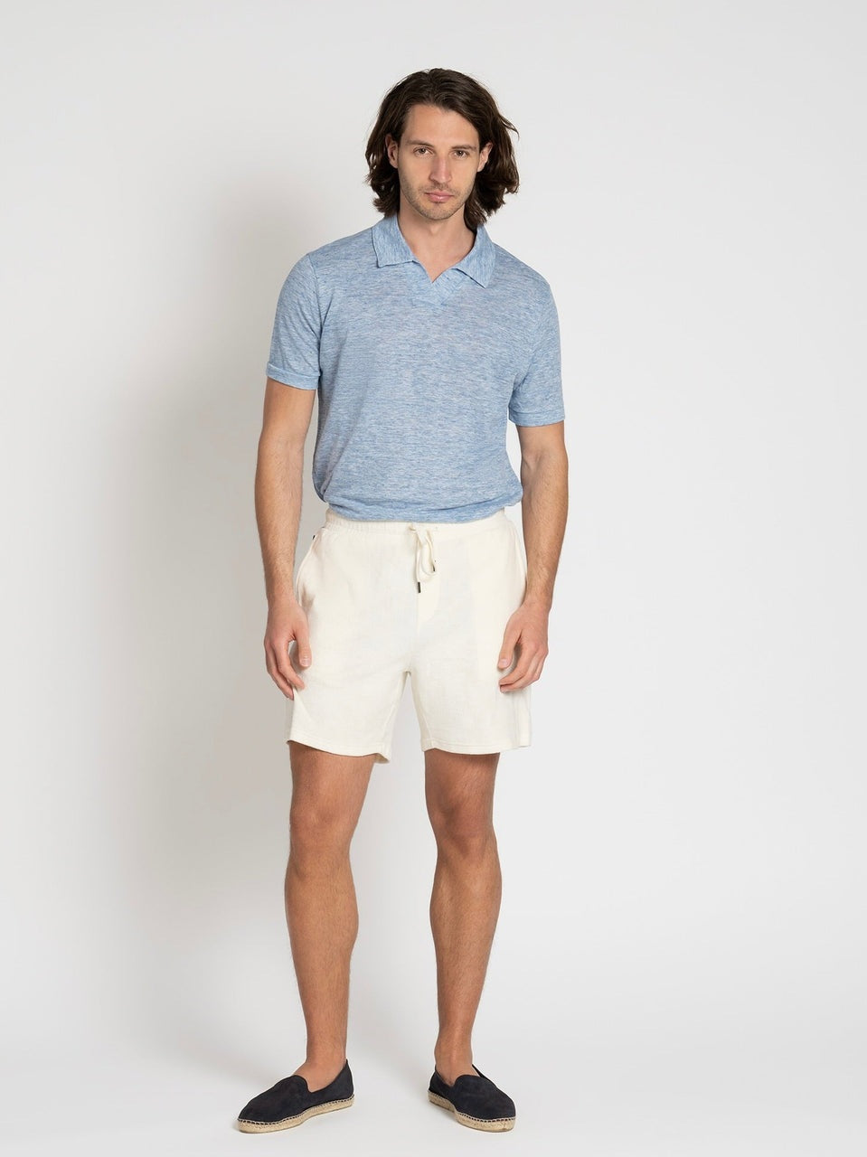 Terry shorts white