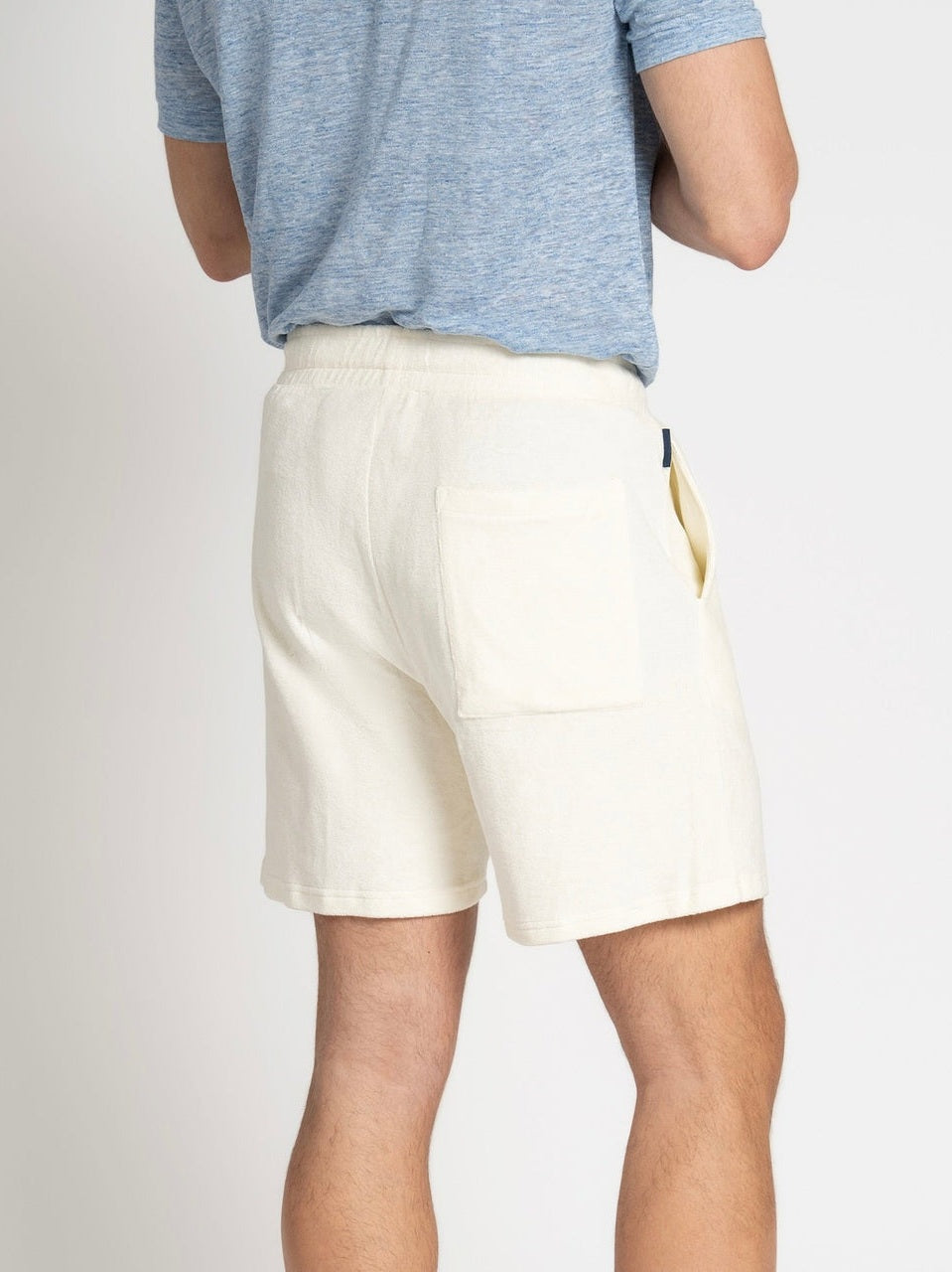 Terry shorts white