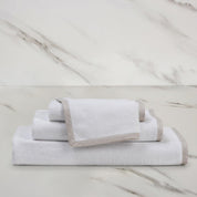 LIGHT TERRY AND LINEN CREPE - WASH CLOTH