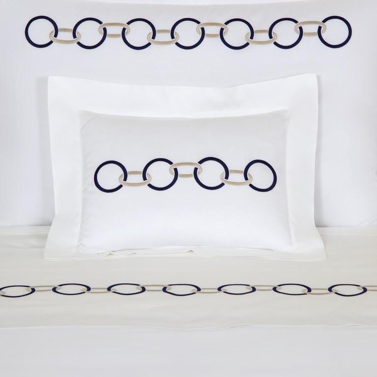 Links Embroidered Boudoir Sham