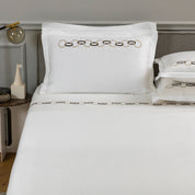 LINKS EMBROIDERY PURE LINENS - BEDSET