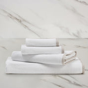 LIGHT TERRY AND LINEN CREPE - BATH TOWEL