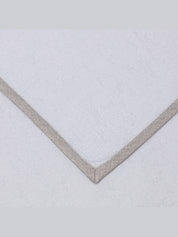 Light terry and linen crepe - bath towel