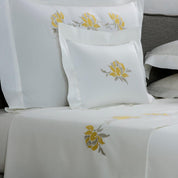 PEONIA EMBROIDERY - SHAM 4 BORDERS