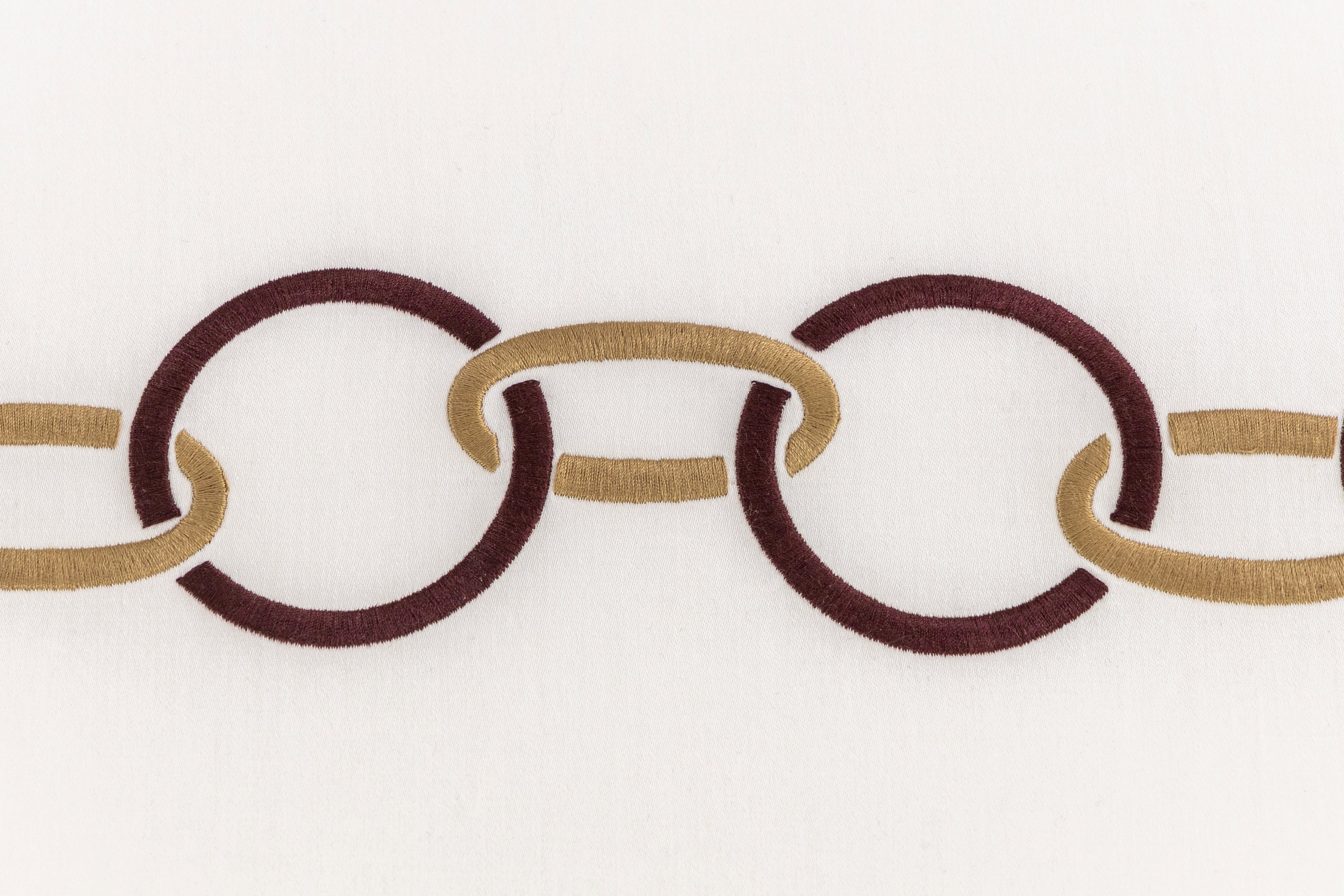 LINKS EMBROIDERY - DUVET COVER