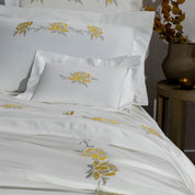 PEONIA EMBROIDERY - SHAM 4 BORDERS