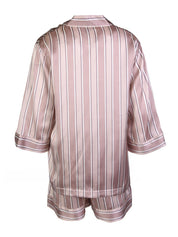 Women 3 4-sleeve pyjamas melba pink