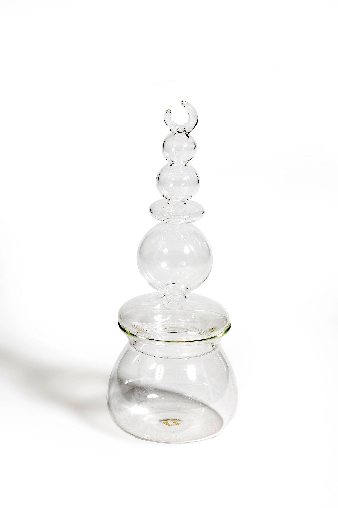 Glass Bonbonier Minaret Transparent
