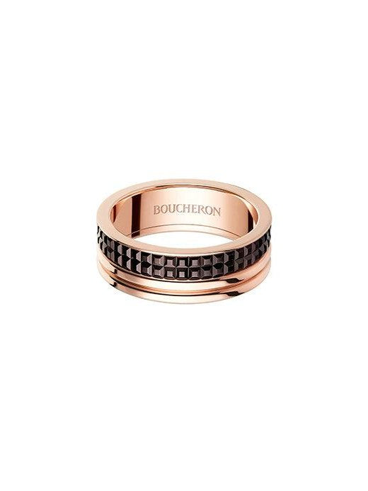 Quatre classique wedding band, large model