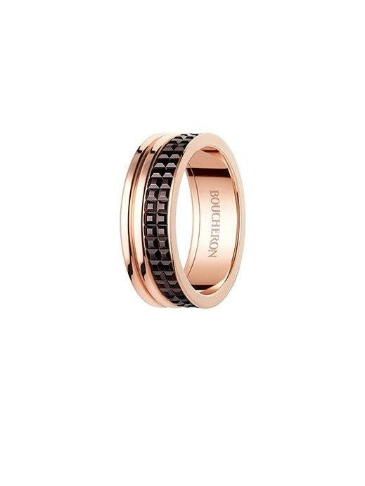 Quatre classique wedding band, large model