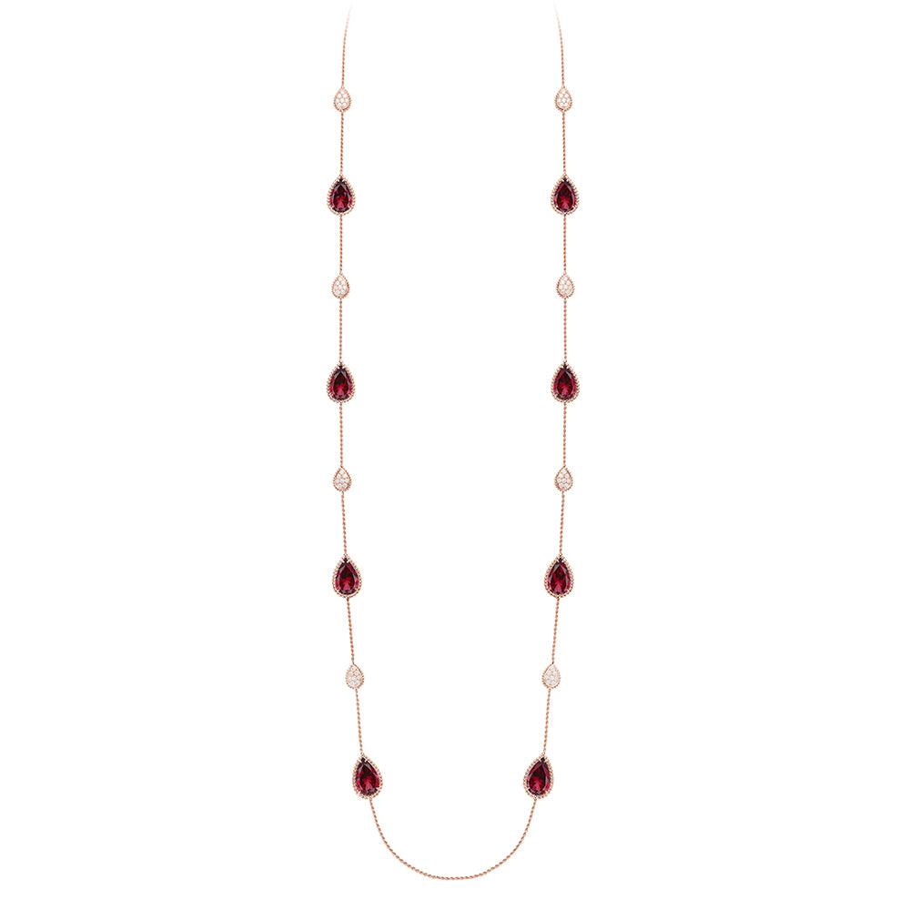 Serpent bohème long necklace, 16 motifs