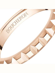 Clou de paris pink gold  wedding band