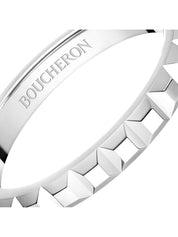 Clou de paris platinum wedding band