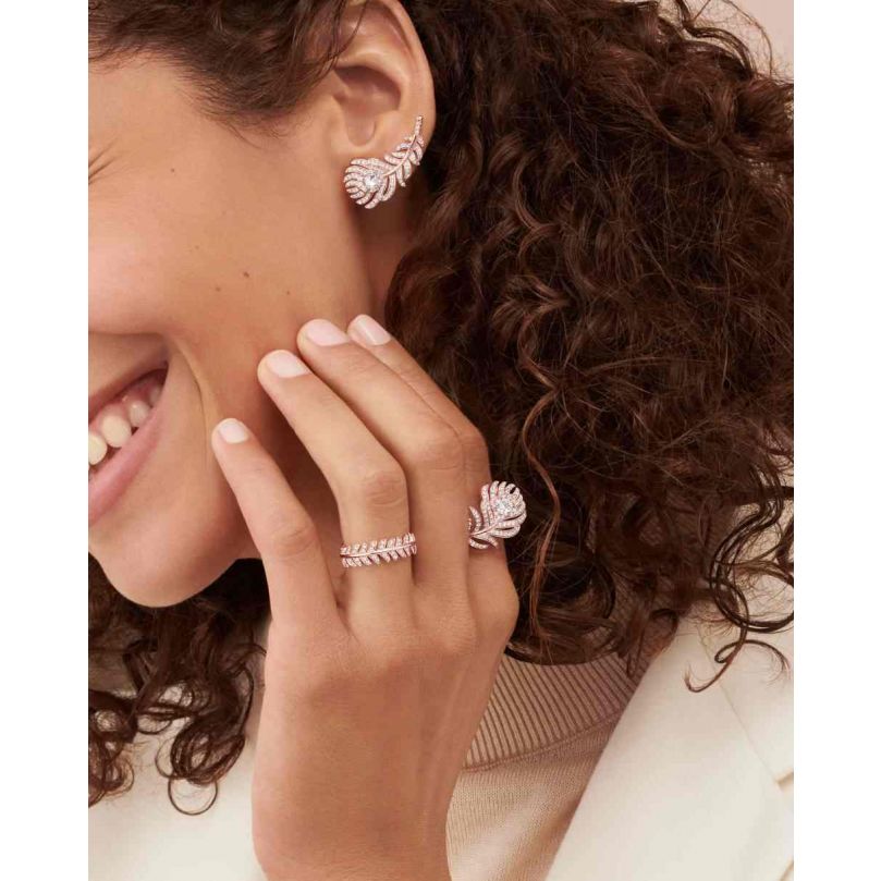 Plume de paon ring
