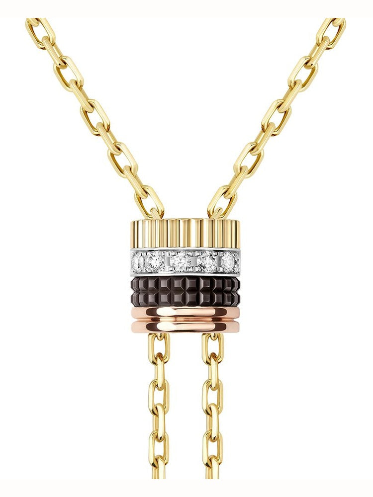 Quatre classique tie necklace, small model