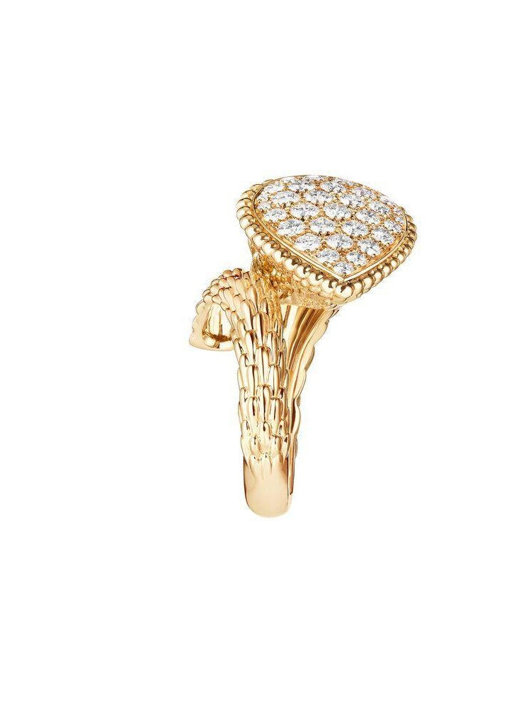 Serpent bohème ring l motif